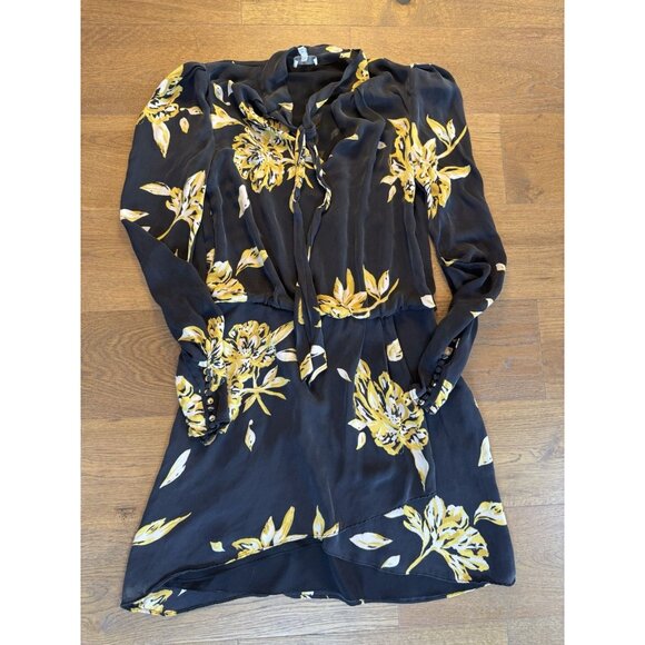 Joie Women's Gyan 100% Silk Dress Sz 6 - Picture 13 of 13